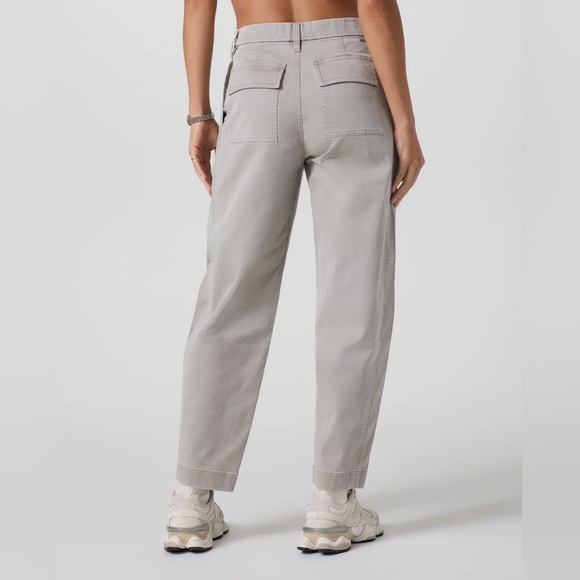 VUORI Anza Twill Pant in Talc - Picture 3 of 11